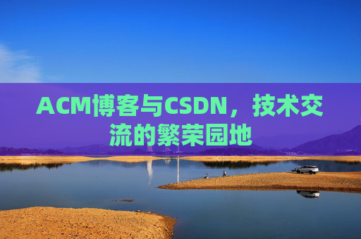 ACM博客与CSDN，技术交流的繁荣园地